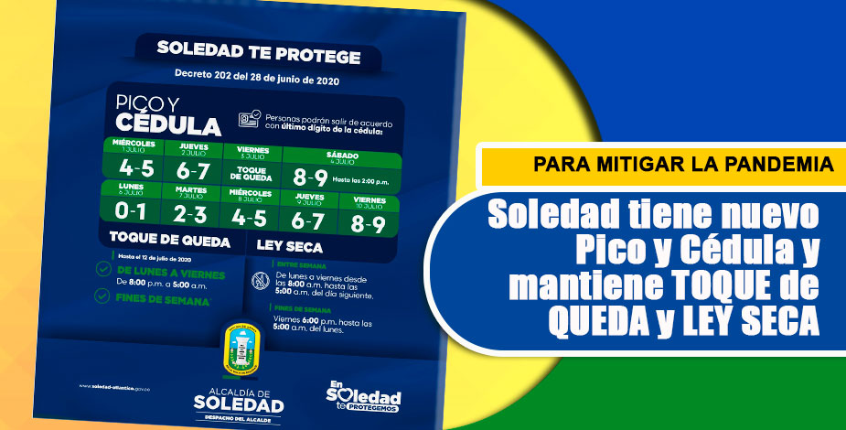 nuevo pico y cedula 98