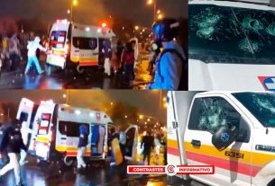 ambulancias vandalos