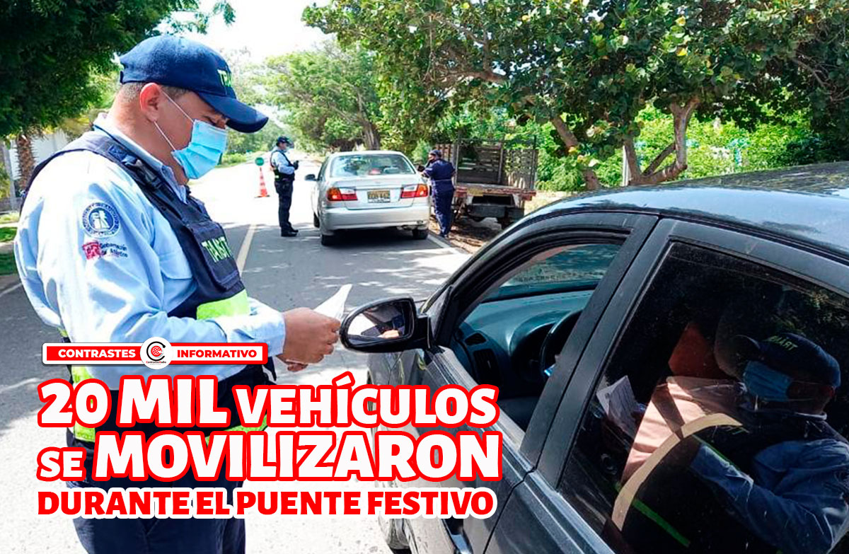 20 mil vehiculos
