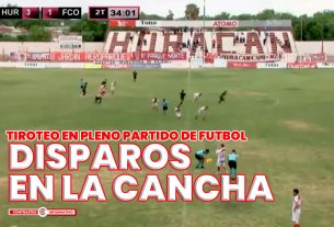 disparos en la cancha