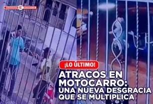 atracos en motocarros