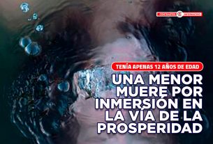 menor ahogada
