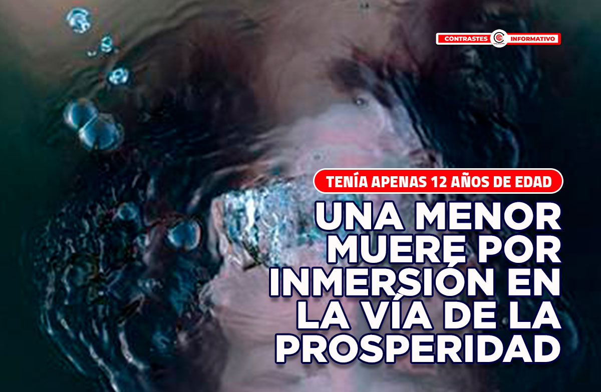 menor ahogada