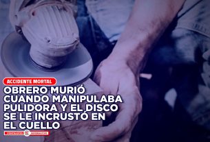 obrero accidente