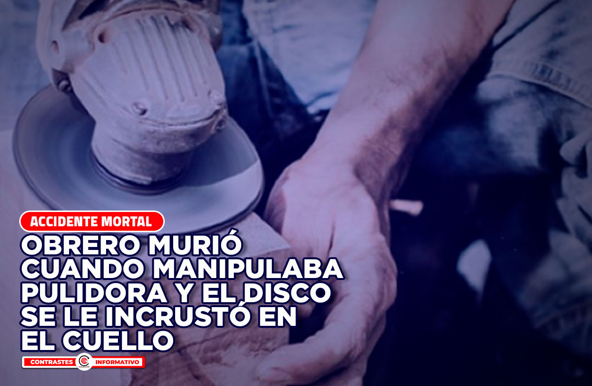 obrero accidente