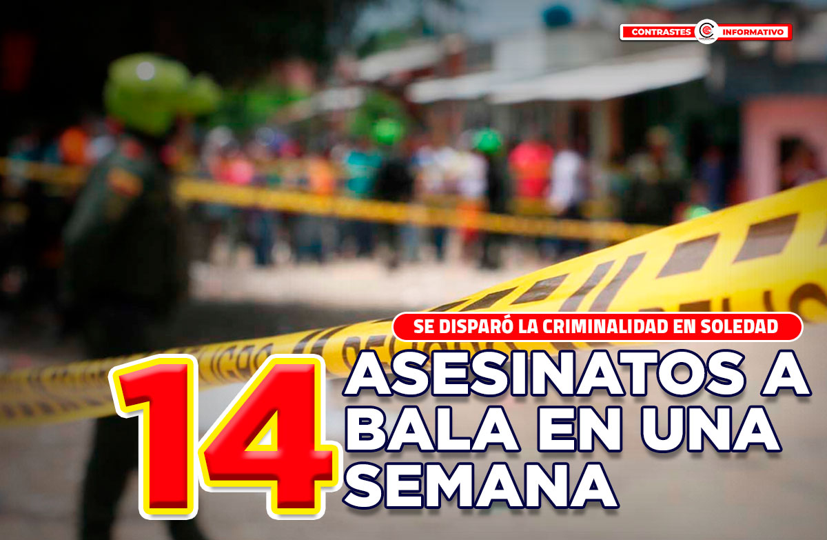 14 homicidios a bala