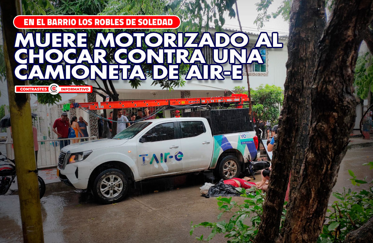 choca camioneta aire