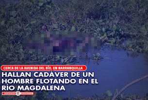 cadaver flotando rio