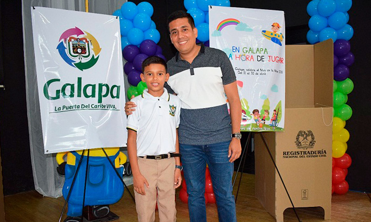 alcalde infantil galapa